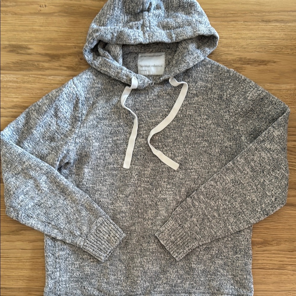 Gray Hooded Sweater